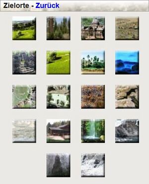 Alternative Auswahlmöglichkeit der Ziele